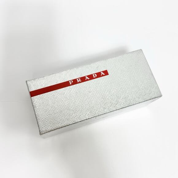 PRADA LINEA ROSSA UNISEX ORANGE LENS SUNGLASSES WITH BOX AND DUST CLOTH - Picture 10 of 12